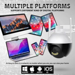 Angrybird V380 PRO Outdoor Waterproof Wifi IP Camera - Image 7