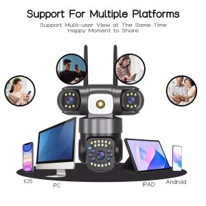 V380Pro 4G V380 Three Lens IP Camera - Image 7