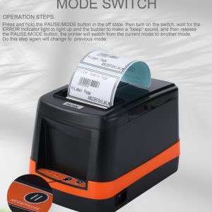 POS Printer HOIN 2-In-1 Receipt & Barcode - Image 2