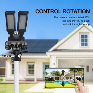 4G Solar Street Light IP Camera – 3 Lens PTZ CCTV Camera - Image 14