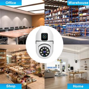 V380 CCTV Bulb Dual Lens IP Camera Security CCTV Camera - Image 11