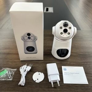 V380 4MP Dual lens Camera CCTV Battery Powered Wifi IP Camera - Image 8