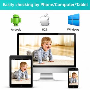 WIFI Desk Alarm Clock IP Camera - Image 9