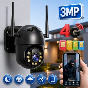 4G Sim Card Supported IP Camera - Image 1