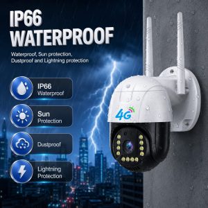 4G IP Camera Outdoor PTZ IP Camera - Image 3