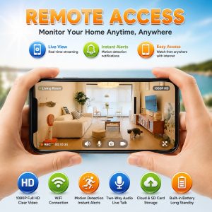 Rechargeable Battery Backup WiFi IP Camera ব্যাটারি ওয়াইফাই ক্যামেরা - Image 3