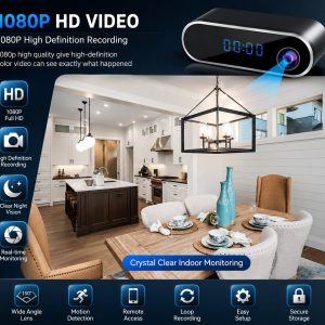 IP Camera Clock Night Vision Video Recorder - Image 5