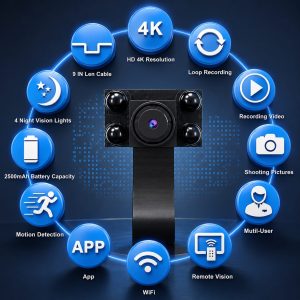 Night Vision Rebon Wifi IP Camera - Image 6