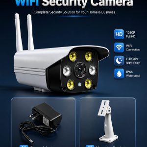 IPC-V380-K6 Outdoor IP Camera Waterproof Full Color IR HD Night Vision Smart Alarm P2P CCTV Camera - Image 10
