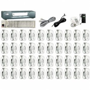 IKE PABX 40-Line 40 Telephone Set Full Package with100 Yards (91.44 Meters) Cable & Installation - Image 1