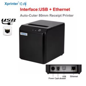Xprinter XP-T80Q Thermal POS Printer USB+LAN - Image 1