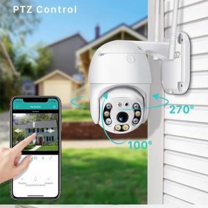 V380 Wi-Fi Motion Detection Smart PTZ Camera HD 1080P Auto Tracking AI Camera - Image 2