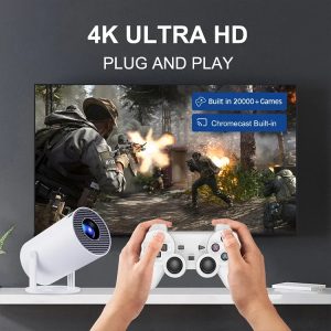 G300 pro 4k Mini Gaming Projector With 20000+ Games - Image 3