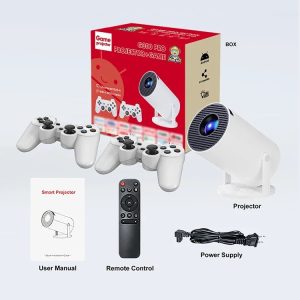 G300 pro 4k Mini Gaming Projector With 20000+ Games - Image 1