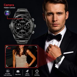 1080P HD Watch Camera Built-in Storage 32GB - Image 5