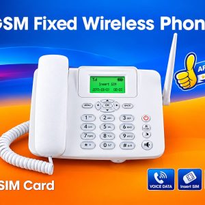 Single Sim GSM Fixed Wireless Phone SIM Land Line Home Telephone - Image 4