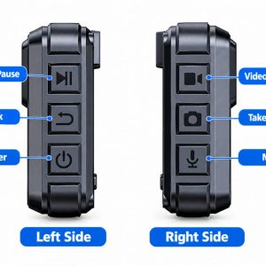 Police Body Camera Sports Camera Outdoor Ultra-clear Video Recording One-click Photo and Audio Recording Ultra-long Battery Life Outdoor Law Enforcement Recorder - Image 5
