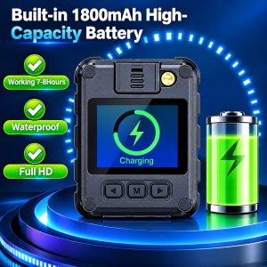 Police Body Camera Sports Camera Outdoor Ultra-clear Video Recording One-click Photo and Audio Recording Ultra-long Battery Life Outdoor Law Enforcement Recorder - Image 6
